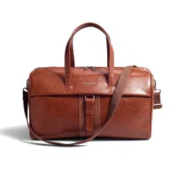 Gauge Machine Tan Duffle Bag image 1