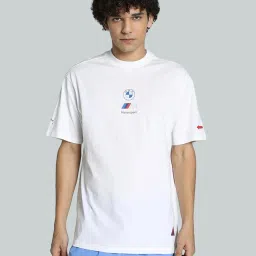 Puma White Cotton Regular Fit T-Shirt image 1