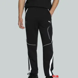 Puma Black Cotton Regular Fit Trackpants image 1