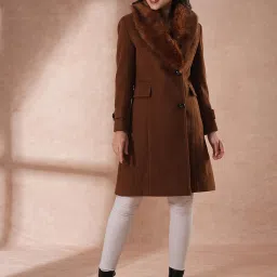 Globus Pink Regular Fit Overcoat image 1