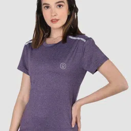 Chkokko Purple Plain T-Shirt image 1
