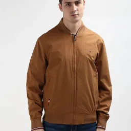 Tommy Hilfiger Yellow Regular Fit Bomber Jacket image 1