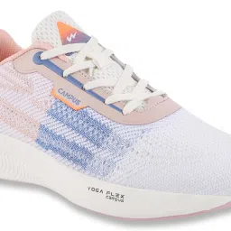 Campus Women's CAMP-SMILE White Running Shoes image 4