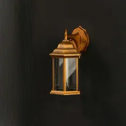 Whispering Homes Harlyn Outdoor Wall Light - Gold-image-94