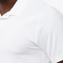 Reebok White Regular Fit Sports Polo image 4
