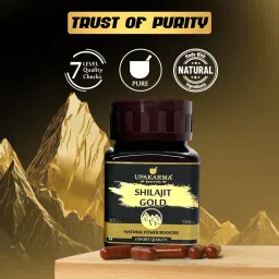 Upakarma Ayurveda Shilajit Gold 30 Capsules image 4