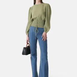 Kazo Green Top-image-52