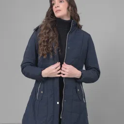 Crimsoune Club Navy Regular Fit Puffer Jacket image 1