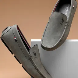 U.S. Polo Assn. Men's AARON 4.0 Grey Casual Loafers image 1