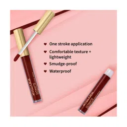 MyGlamm Ultimatte Long Stay Matte Liquid Lipstick Plum Beauty - 2.5 ml image 4