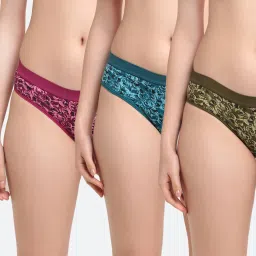 Friskers Multicolor Printed Panty Set - Pack of 3 image 1