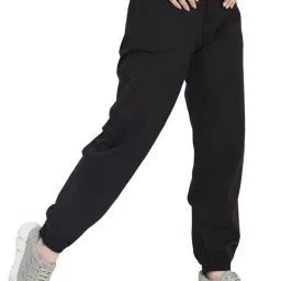 METTLE Black Cotton Joggers image 4