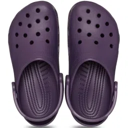 Crocs Men's Classic Iris Purple Back Strap Clogs image 1