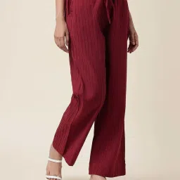 Fabindia Maroon Cotton Pants image 4