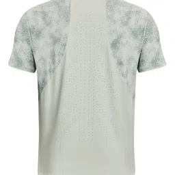 Under Armour Green Muscle Fit Printed Sports T-Shirt image 4