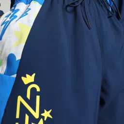 Puma Persian Blue Regular Fit Printed Sports Joggers image 4