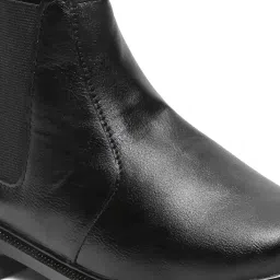 Tiny Bugs Kids Black Casual Boots image 4