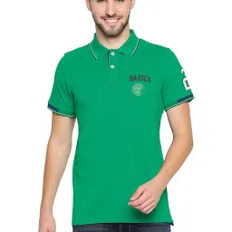 Basics Lush Meadow Cotton Muscle Fit Polo T-Shirt image 1