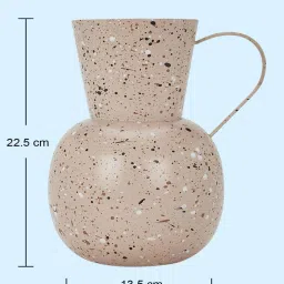 Living Scapes by Pantaloons Pink Iron Vase image 4