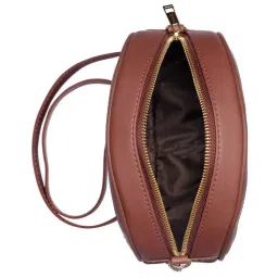 ZOUK Multicolor Printed Small Round Sling Handbag image 4