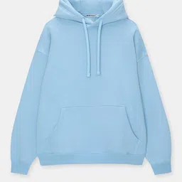 MISCHIEF MONKEY Men Solid Long Sleeves Hooded Longline Sweatshirt image 5