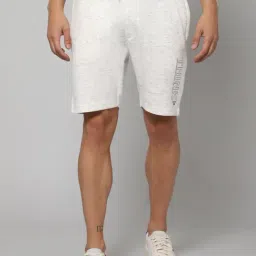 Cantabil Grey Cotton Regular Fit Printed Bermuda Shorts-picture-19