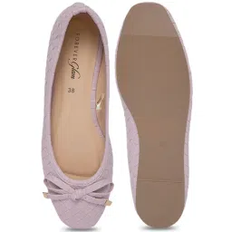 Forever Glam by Pantaloons Women's Lilac Flat Ballets image 4