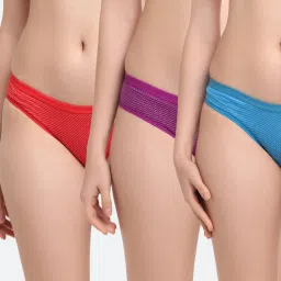 Friskers Multicolor Printed Panty Set - Pack of 3 image 1