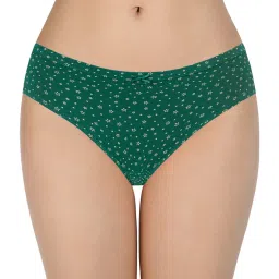 Amante Blue & Green Cotton Printed Hipster Panties - Pack Of 3 image 4