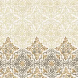 DDecor Classic Abstract Beige 180 TC Cotton Double Bedsheet with 2 Pillow Covers image 4