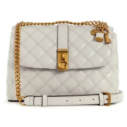 Guess Stone Quilted Gaia Convertible Crossbody Bag image 1