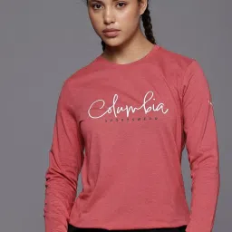 Columbia Red Blended Regular T-Shirt image 1