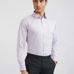 Raymond Violet Slim Fit Printed Shirt image 1