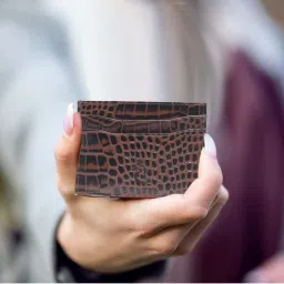 Kara Tan Casual Leather Card Holder for Men image 1