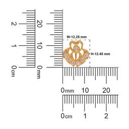 c. krishniah chetty group CKC 22k Gold & Diamond Earrings for Women image 3