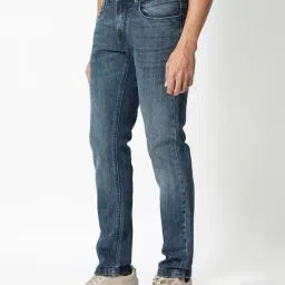 Rare Rabbit Blue Slim Fit Fit Solid Jeans image 3