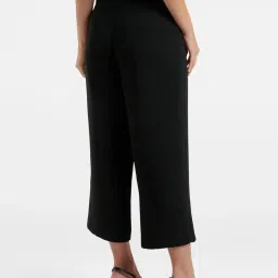 Forever New Black Regular Fit High Rise Culottes image 2