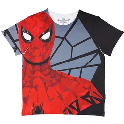 Marvel by Wear Your Mind Boys Black & White Printed Round Neck T-shirt-picture-37