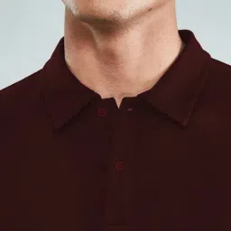 Hoversoul Maroon Regular Fit Sweatshirt image 5