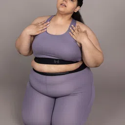 skyria Plus Size Full Coverage Removable Padding Workout Bra - 360 Degree Support image 4