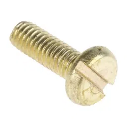 RS PRO Machine Screw M4x12 mm Brass Slot Pan Headed DIN 85, 4831511 (Bag Of 100 pcs)-image-91