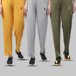 Vimal Jonney Multicolor Cotton Track Pants - Pack of 3-picture-11