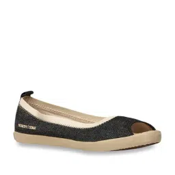 North Star by Bata Women's Black Peeptoe Shoes-image-54