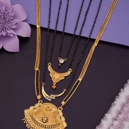 Bhanu diam Women Gold Mangalsutra-picture-18