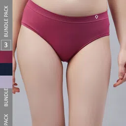 C9 AIRWEAR Pack Of 3 Seamless Mid-Rise Basic Briefs-picture-39