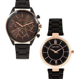 JOKER & WITCH Kanye & Julia Couple Watch Gift Set JWCW241 image 1