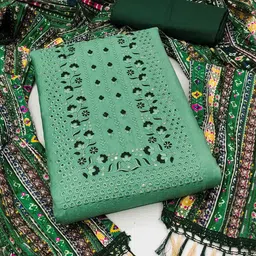 Peachmode Embroidered Unstitched Dress Material-picture-27