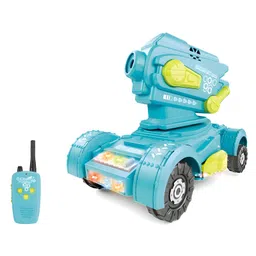 NEGOCIO New Summer Explosions Children's Electric Remote Control Bubble Machine Tank Toy for kids- PACK OF 1- BLUE COLOR-image-48