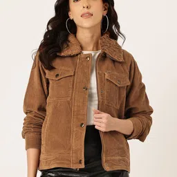 Okane Women Corduroy Tailored Jacket-picture-38