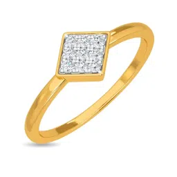 Kisna Diamond & Gold Jewellery Kiefer 18k (750) Diamond & Gold Ring For Women image 1